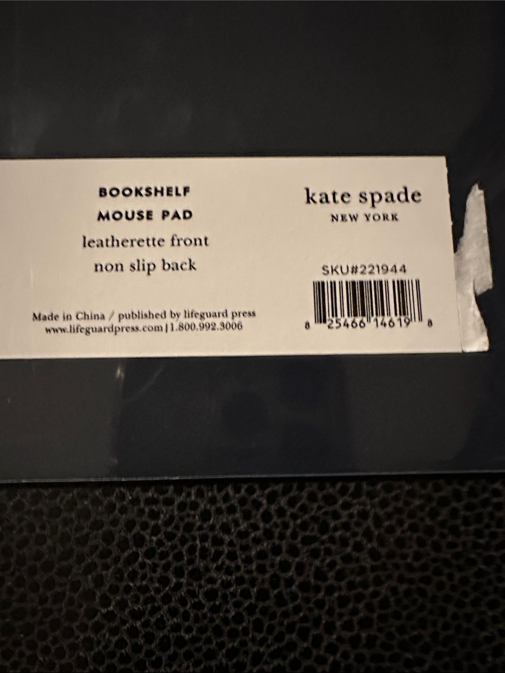 kate spade Multicolor Illustrated Shelf Mouse Pad — Cream Base - Picture 2 of 3